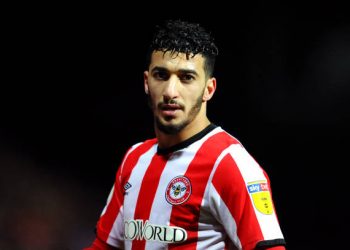 BRENTFORD, ENGLAND - JANUARY 28: Said Benrahma of Brentford looks on during the Sky Bet Championship match between Brentford FC and Nottingham Forest at Griffin Park on January 28, 2020 in Brentford, England. (Photo by Alex Burstow/Getty Images)