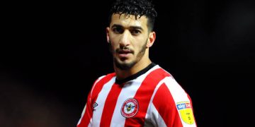 BRENTFORD, ENGLAND - JANUARY 28: Said Benrahma of Brentford looks on during the Sky Bet Championship match between Brentford FC and Nottingham Forest at Griffin Park on January 28, 2020 in Brentford, England. (Photo by Alex Burstow/Getty Images)