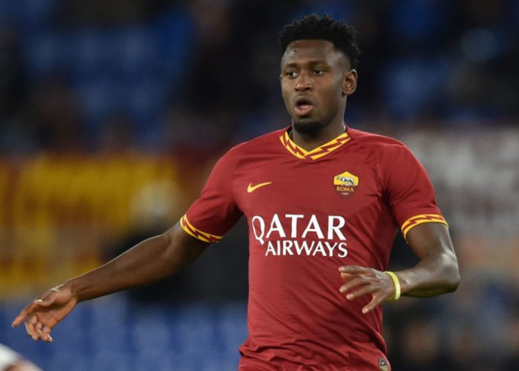 ROME, ITALY - JANUARY 05: Amadou Diawara of AS Roma looks on during the Serie A match between AS Roma and Torino FC at Stadio Olimpico on January 5, 2020 in Rome, Italy. (Photo by Giuseppe Bellini/Getty Images)